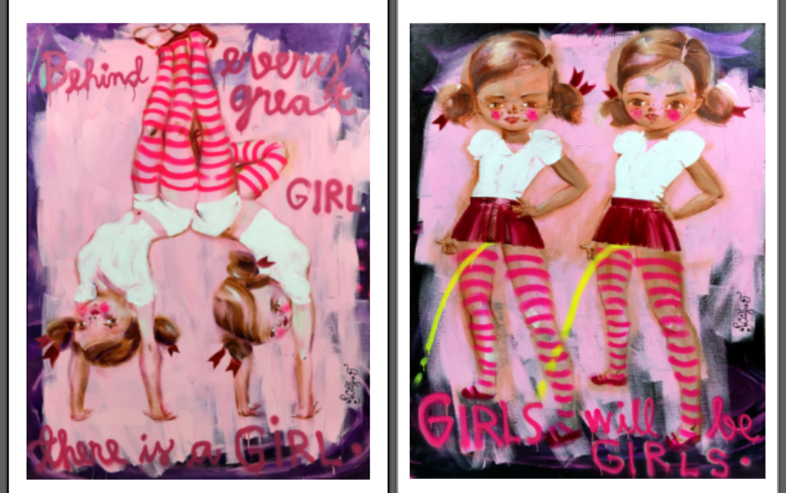 Katja Tukiainen Pink Girls