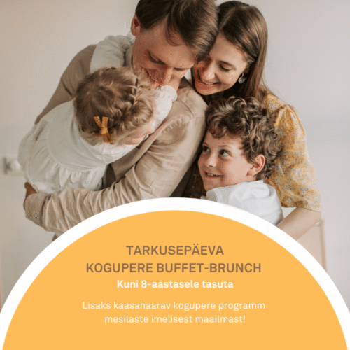 Tarkusepäeva kogupere buffet lapsele (9-15-aastane)