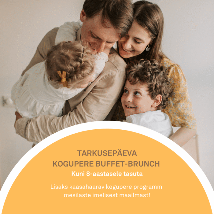 Tarkusepäeva kogupere buffet lapsele (9-15-aastane)