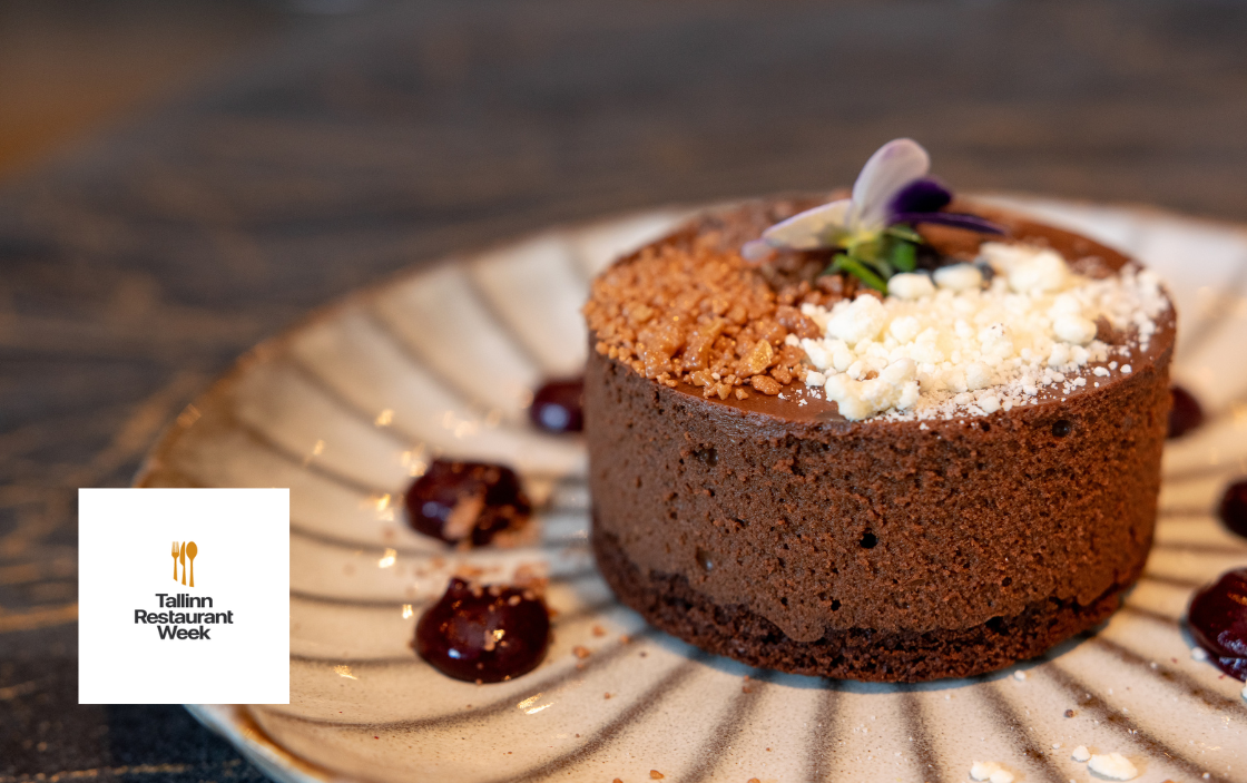Suussulav šokolaadikook restoranis Noho X Tallinna Restoranide Nädalal