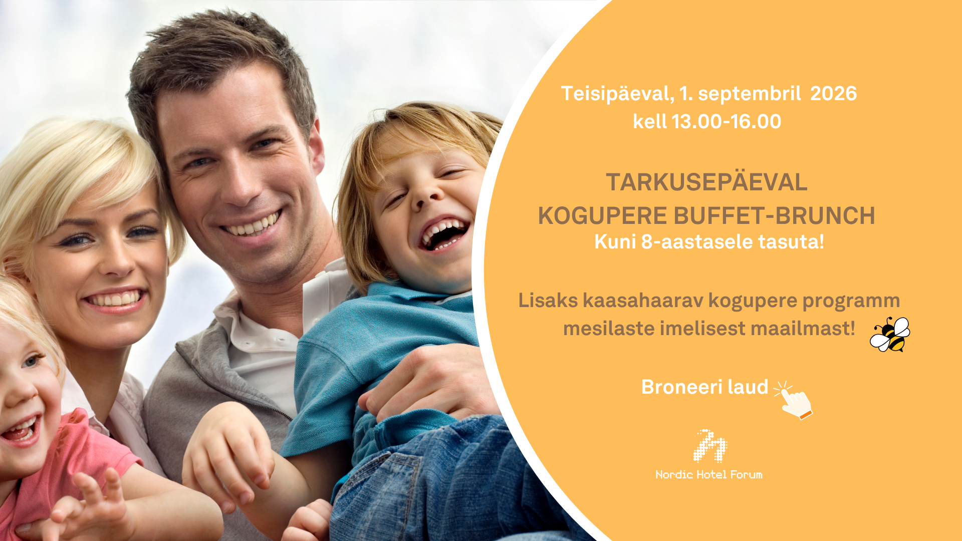Kooli alguse puhul Tarkusepäeva buffet-brunch Nordic Hotel Forumi restoranis Nomel