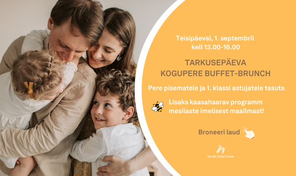 Tarkusepäeval, 1. septembril pakume buffet-brunchi ja harivat programmi mesilaste põnevast maailmast!